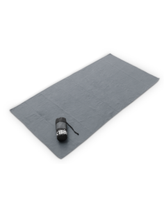 Microfiberhanduk Grå 70x140 cm