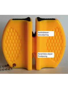 Knivslip liten gul 2