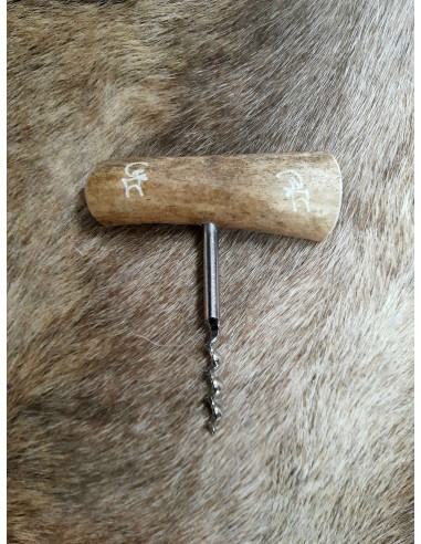 Korkskruv med renhorn