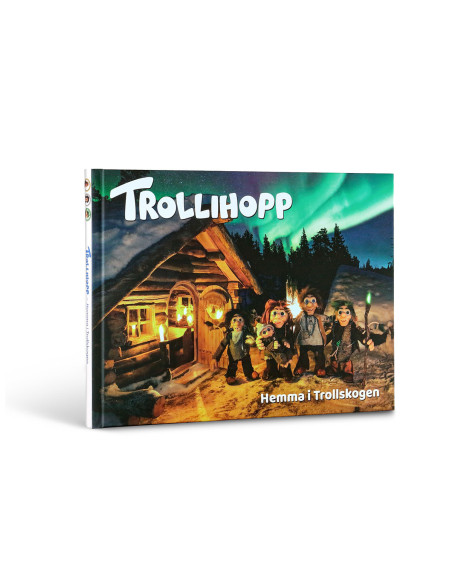 Trollihopp-böker Hemma i trollskogen