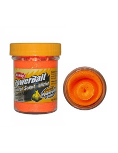 PowerBait Garlic Glittrande Orange