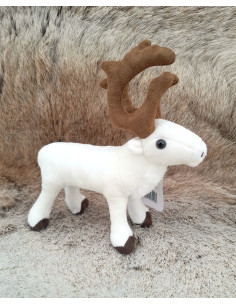 Small White Reindeer Plysh 2