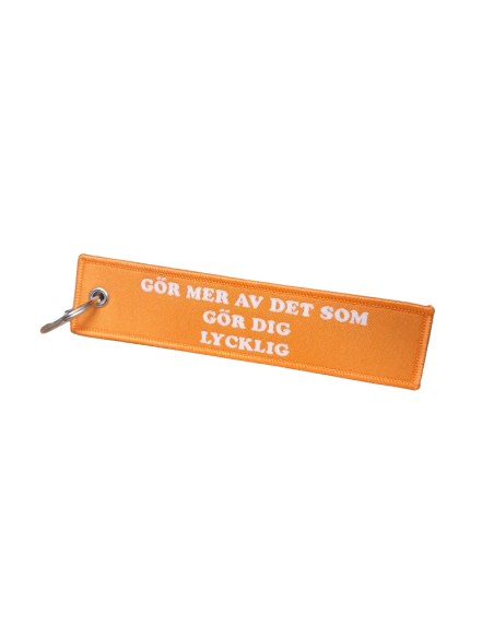 Gör Dig Lycklig Key Chain Tag