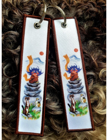 Plupp and Friends Key Chain Tag