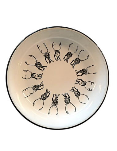 Elina Nygård Emaljerat fat Renar