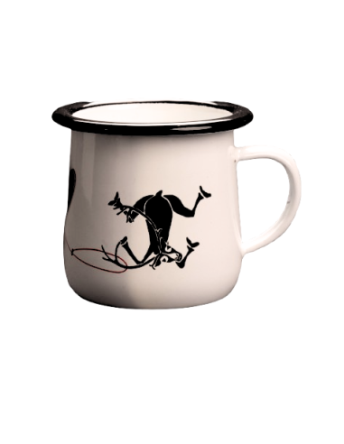Elina Nygård Emaljerad Liten mugg Renar