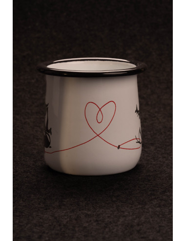 Elina Nygård Emaljerad Liten mugg Renar