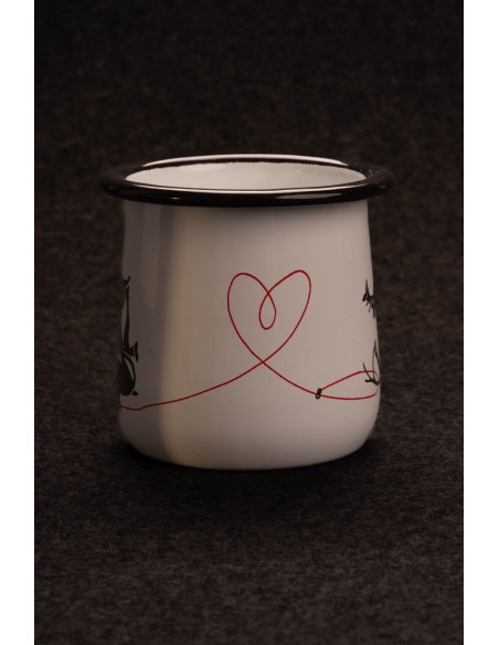 Elina Nygård Emaljerad Liten mugg Renar