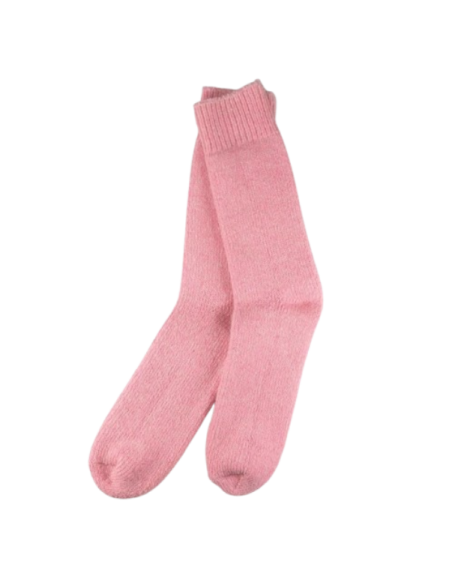 Alpacka sockar rosa 36-41